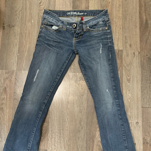 Guess Pants - Guess low rise, boot cut jeans